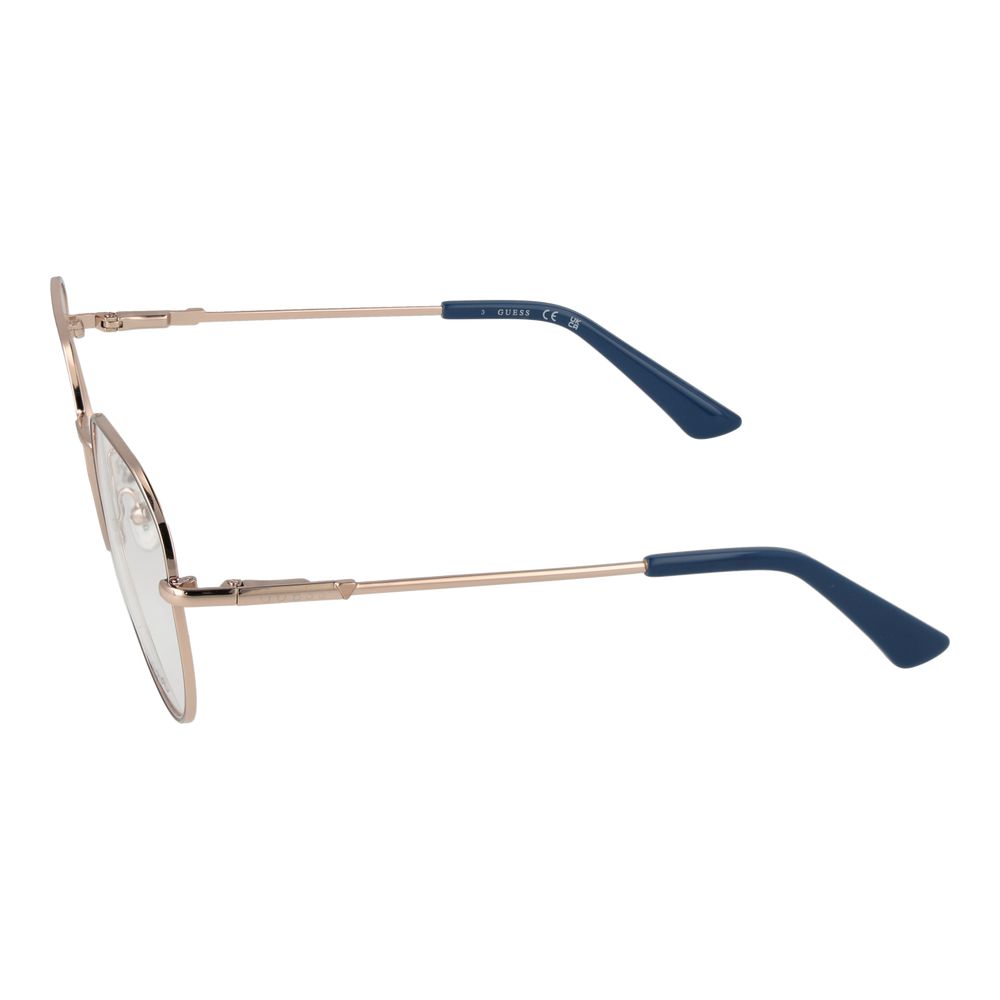 Guess Rose Gold Women's Optical Eyeglass Frames